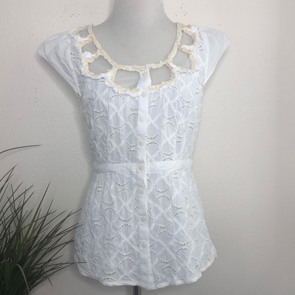 Floreat ladies top from Anthropologie